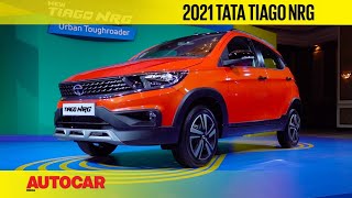 2021 Tata Tiago NRG  5 things to know  First Look  Autocar India [upl. by Thomey]