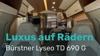 Wohnmobil Bürstner Lyseo TD Harmony Line 690 G 2021  Vorstellung amp Roomtour [upl. by Hartzke60]