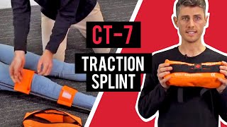 CT7 Traction Splint  Training Video [upl. by Aztinaj934]