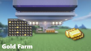 Compact And Automatic AFK Overworld Gold Farm  116 [upl. by Cloots60]