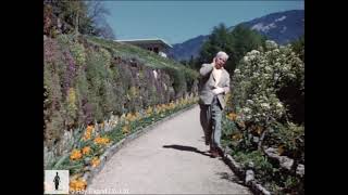 Charlie Chaplin  Spring in Switzerland  Home Movie Footage from the Chaplin Archives [upl. by Shushan714]