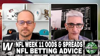 The Opening Line Report  2023 NFL Season Week 11 Odds amp Spreads  NFL Betting Advice  Nov 13 [upl. by Tilly]