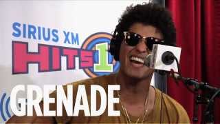 Bruno Mars  quotGrenadequot LIVE  SiriusXM Acoustic  Hits 1 [upl. by Reaht479]