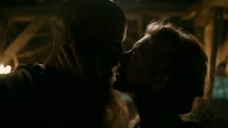 Lagertha amp Ragnar Lothbroks All Kisses Vikings [upl. by Ainesej]