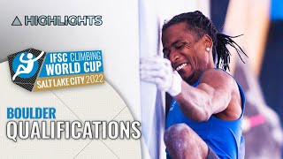 Boulder qualifications highlights  Salt Lake City 2022 [upl. by Allerus968]