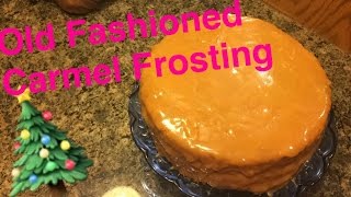 How to Make Old Fashioned Carmel Frosting [upl. by Ronal]