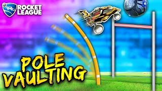 THIS IS ROCKET LEAGUE POLE VAULT [upl. by Trah]