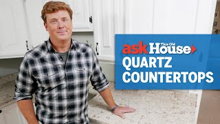 How to Install a Quartz Countertop  Ask This Old House [upl. by Eednus]