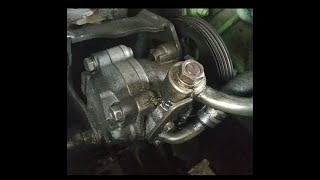 Leaking power steering pump [upl. by Yniatirb]