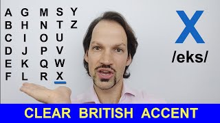 How To Pronounce The English Alphabet BRITISH PRONUNCIATION [upl. by Lenor]