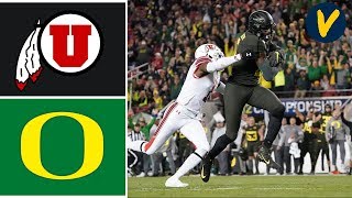 5 Utah vs 13 Oregon Highlights  2019 Pac 12 Championship [upl. by Ardyce]