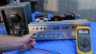 Sansui AU 70 Vintage HiFi Stereo Overview And Quick Test [upl. by Akihsay]