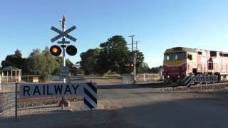 Level Crossing Benalla Cemetery Rd VIC Australia [upl. by Demeter]