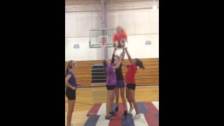 Senior Cheer Solo featuring my baby sister [upl. by Chlores]