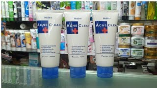 Mistine Acne clear plus face washbest acne face wash [upl. by Pepi]