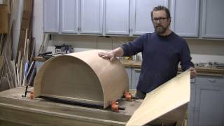 How to Make a Curved Cabinet Door [upl. by Ilujna87]