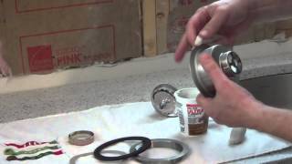 How to Install a Kitchen Sink Basket Strainer [upl. by Telimay846]