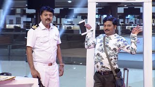 Thakarppan Comedy l Funfilled Airport scenes l Mazhavil Manorama [upl. by Hazmah]