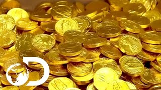 How Chocolate Coins Are Made  How Its Made [upl. by Frost]