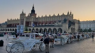 KRAKÓW POLAND  Rynek Główny 2019 4K [upl. by Jehias]