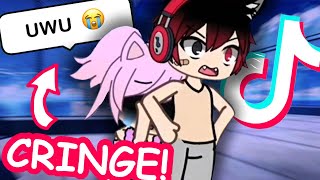 Gacha Life Tik Tok CRINGE UWU CATS ARE BACK [upl. by Oiril]