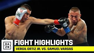 HIGHLIGHTS  Vergil Ortiz Jr vs Samuel Vargas [upl. by Tavy]