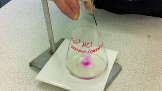 Titration using phenolphthalein [upl. by Putnem639]