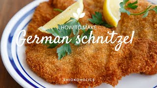 How To Make Authentic German SchnitzelWiener Schnitzel [upl. by Anatsirhc]