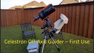 First Use of Celestrons OAG on a C925 SCT [upl. by Paulina]