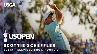 2023 US Open Highlights Scottie Scheffler  Every Televised Shot [upl. by Hcelemile388]