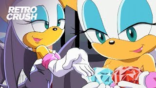 Every moment when Rouge proved shes the baddest bat  Rouges sexiest moments  Sonic X [upl. by Chemash]