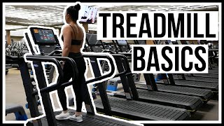 HOW TO USE A TREADMILL  Beginners Guide [upl. by Laehcar]