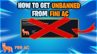 HOW TO GET UNBANNED FROM FINI AC FIVEM  GLOBAL BAN [upl. by Haberman]