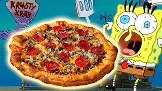 How To Make the KRUSTY KRAB PIZZA from Spongebob Squarepants  Feast of Fiction [upl. by Hynes]