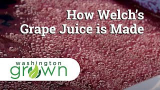 How Welchs Grape Juice Is Made  Washington Grown [upl. by Frerichs]