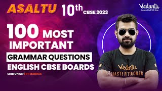 100 Most Important Grammar Questions  English CBSE Boards 2023 Class 10  Vedantu Master Tamil [upl. by Burr122]