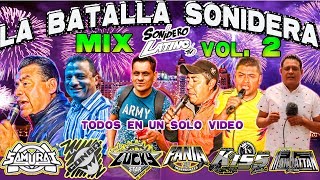 BATALLA SONIDERA MIX VOL 2  EN VIVO SAMURAI  CONGA  FANIA 97  KISS  LUCKY STAR  MANHATTAN [upl. by Oilenroc]