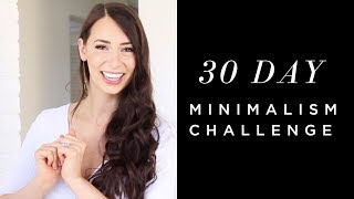 Declutter with the 30 Day Minimalism Challenge FREE printable checklist [upl. by Flanders]