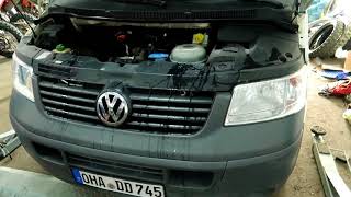 VW Bus T5 19 TDI Zylinderkopfdichtung defekt [upl. by Daraj]