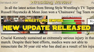 Wrestling Empire New update  version  167  Released [upl. by Westland516]