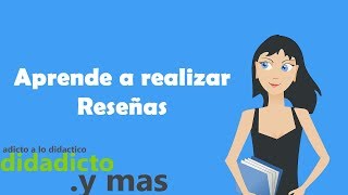 Como hacer una reseña [upl. by Oluas]