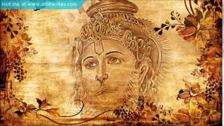 Instrumental  Hanuman Chalisa Sitar Flute amp Santoor [upl. by Hanej363]