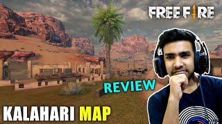 NEW KALAHARI MAP REVIEW  FREE FIRE GAMEPLAY 2 [upl. by Eerb366]