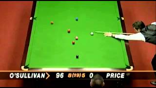 Ronnie OSullivan Fastest 147 in History 5 minutes 8 seconds 1997 World Championship [upl. by Ahc]