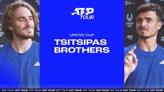 The Tsitsipas Brothers Tennis Journey 🇬🇷 [upl. by Maribeth49]