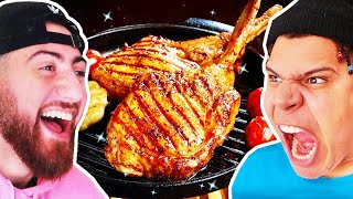 Who Can Cook The Best TOMAHAWK STEAK TEAM ALBOE FOOD COOK OFF CHALLENGE [upl. by Avelin]