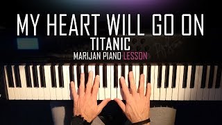 How To Play Titanic  My Heart Will Go On  Piano Tutorial Lesson  Sheets [upl. by Abehshtab]