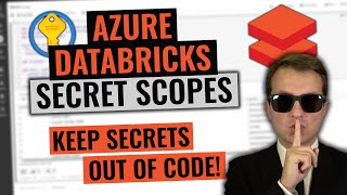 Azure Databricks Secret Scopes Tutorial  Secure your notebook secrets [upl. by Aihsenor]