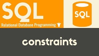 Constraints  SQL  Tutorial 8 [upl. by Shaer]