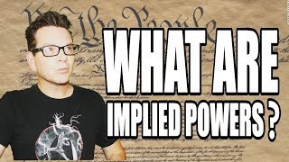 What are implied powers American Government Review [upl. by Ardnikat]